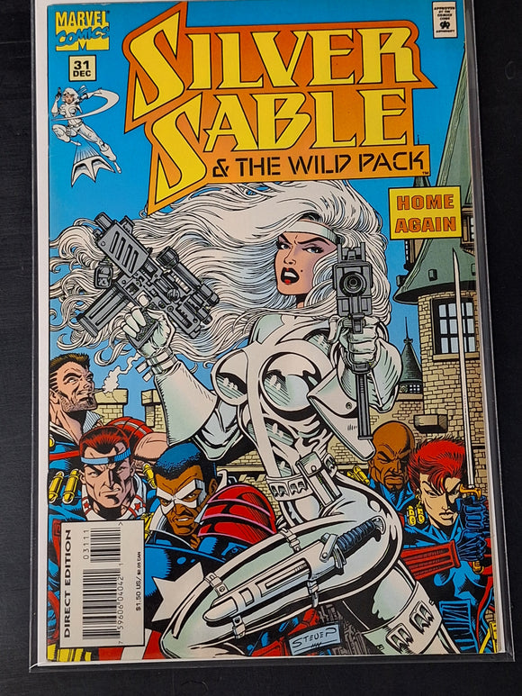 Silver Sable & The Wild Pack 31 Marvel 1994