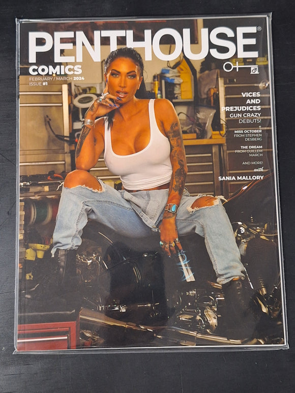 Penthouse Comics 1 2024 Cover L Photo Variant Limited to 1000 Copies