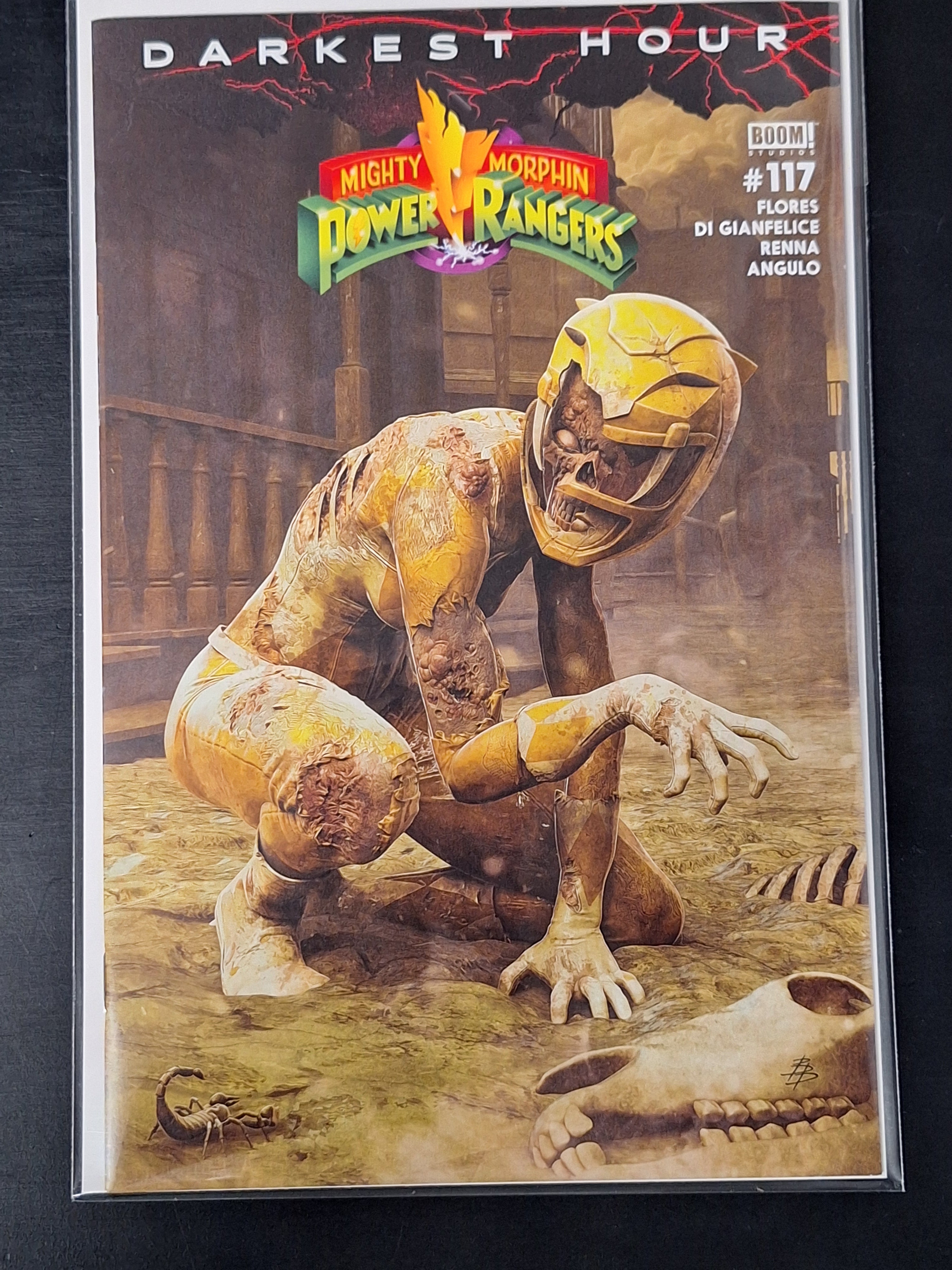 Mighty Morphin Power Ranger 117 Boom! 2024 Barends Variant