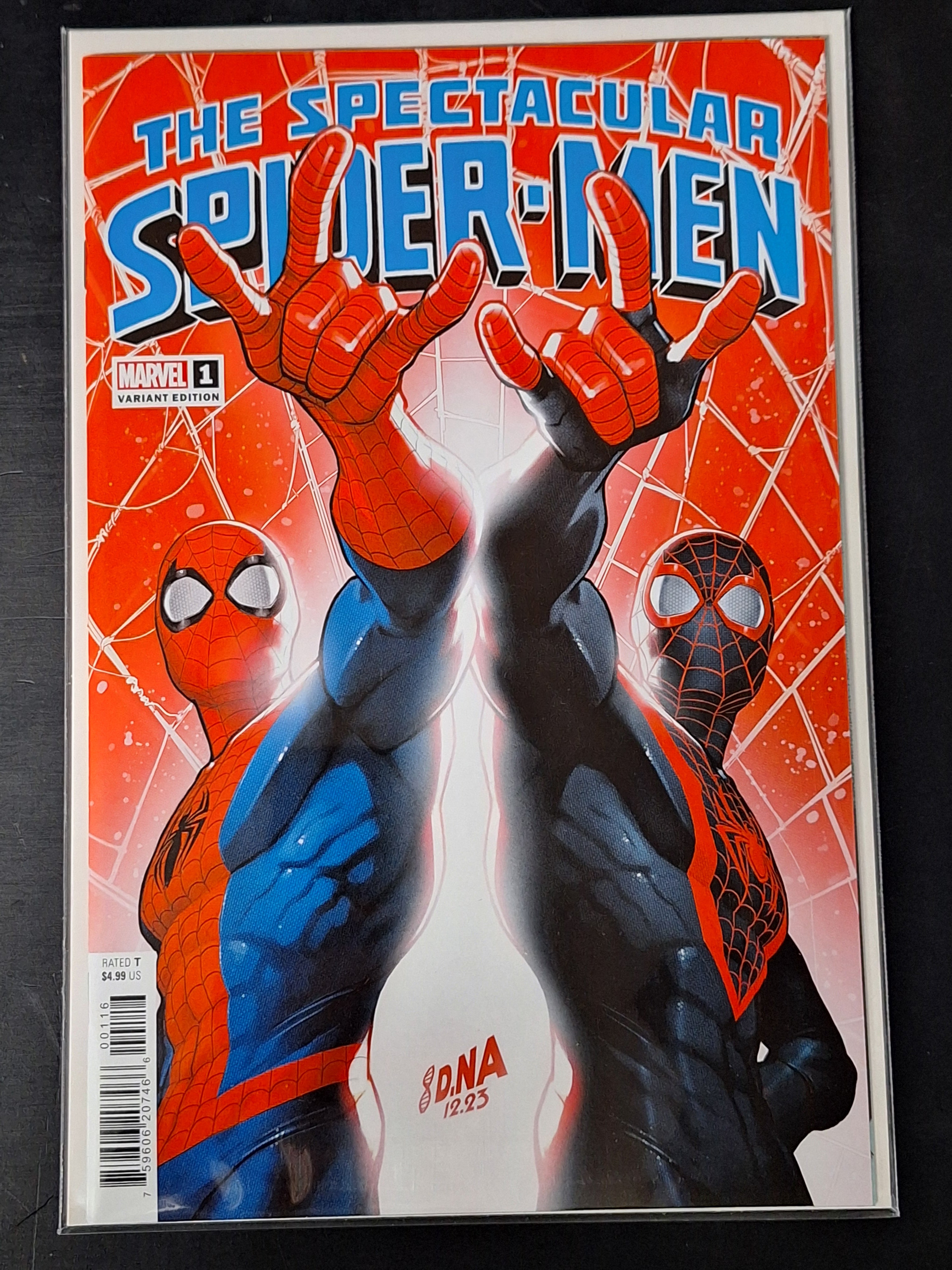 The Spectacular Spider-Men 1 Marvel 2024 David Nakayama 1:25 Variant