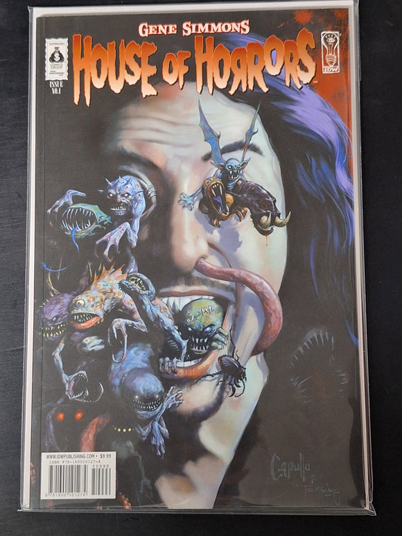Gene Simmons House of Horrors 1 IDW 2007 Capullo & McFarlane Cover