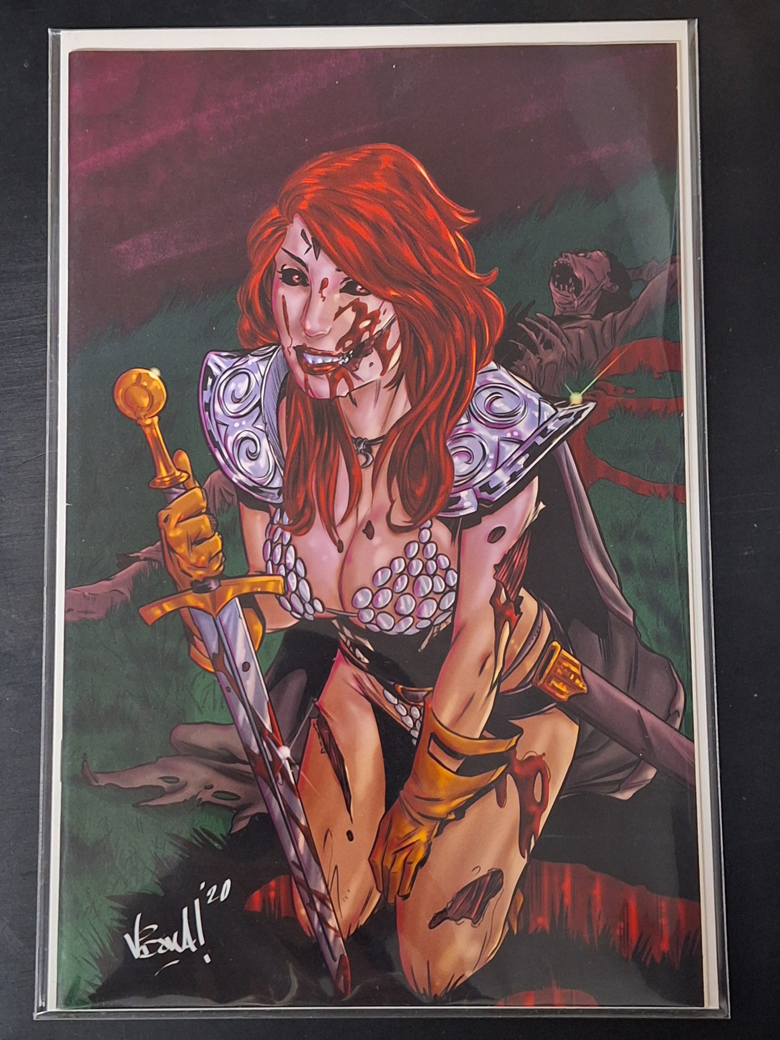 Red Sonja The Superpowers 1 Dynamite 2021 1:20 Virgin Variant