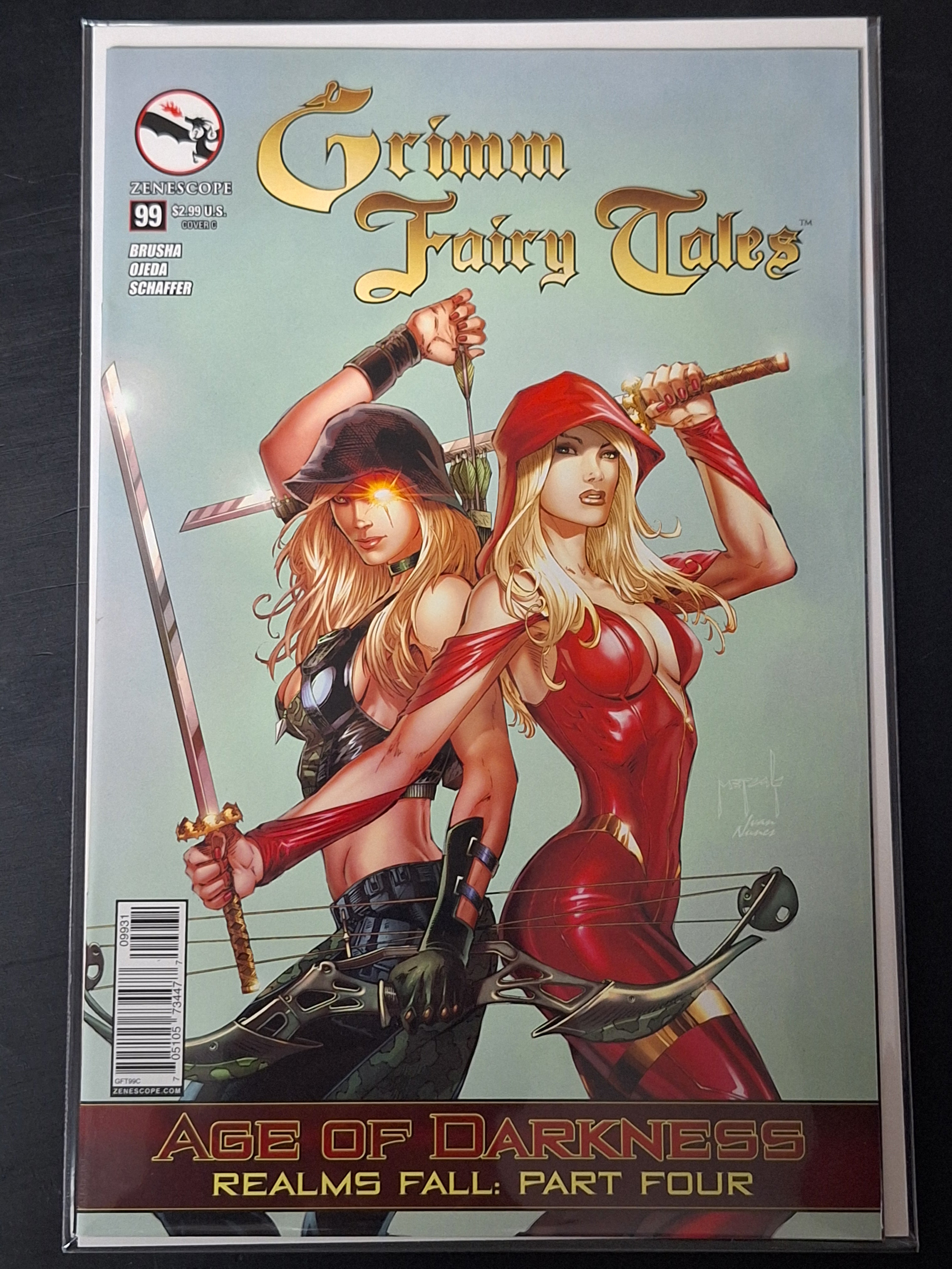 Grimm Fairy Tales 99 Zenescope 2014 Jason Metcalf Cover C