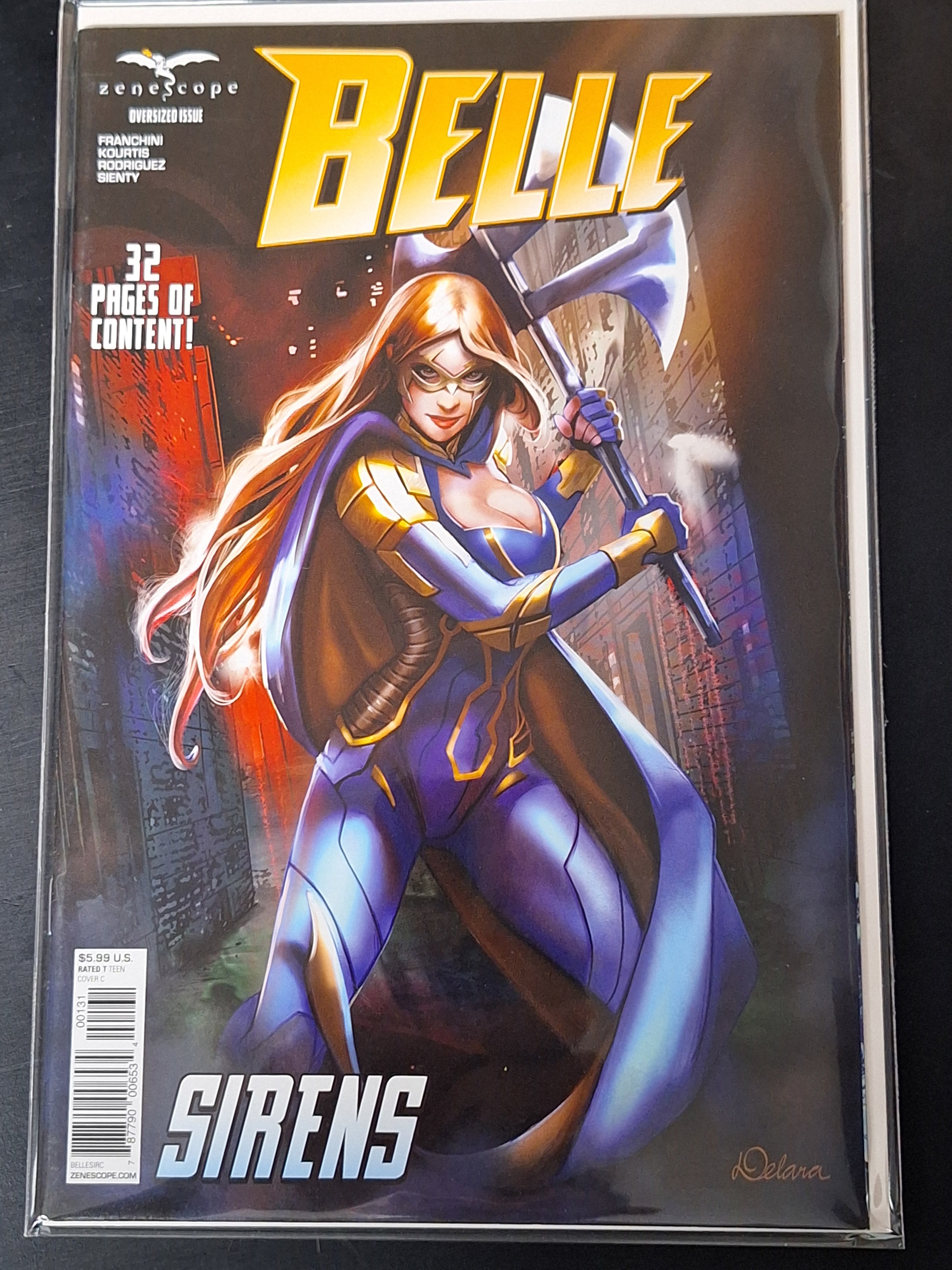 Belle Sirens Zenescope 2021 One-Shot Cover C
