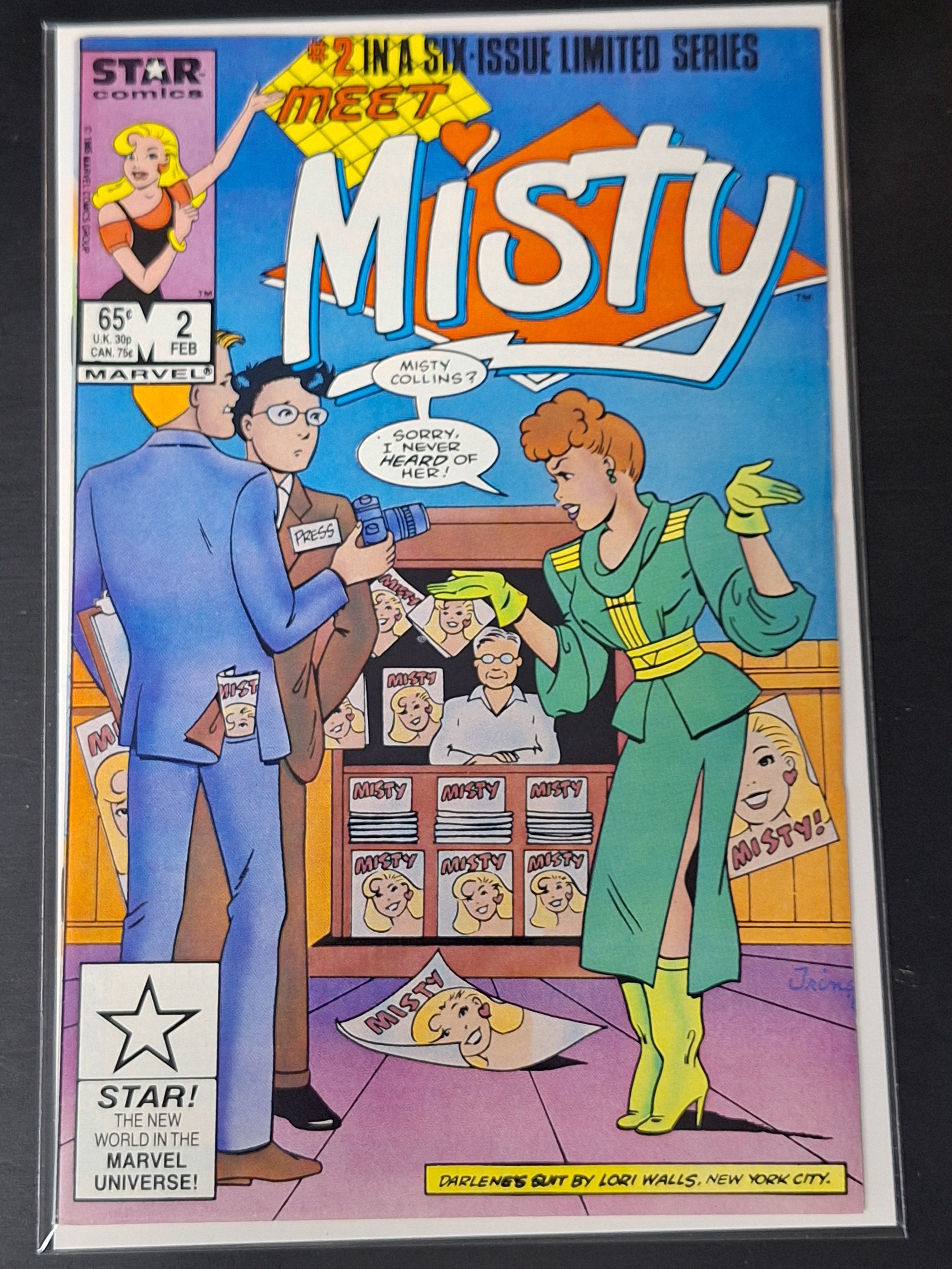 Misty 2 Marvel 1985 Scarce Series