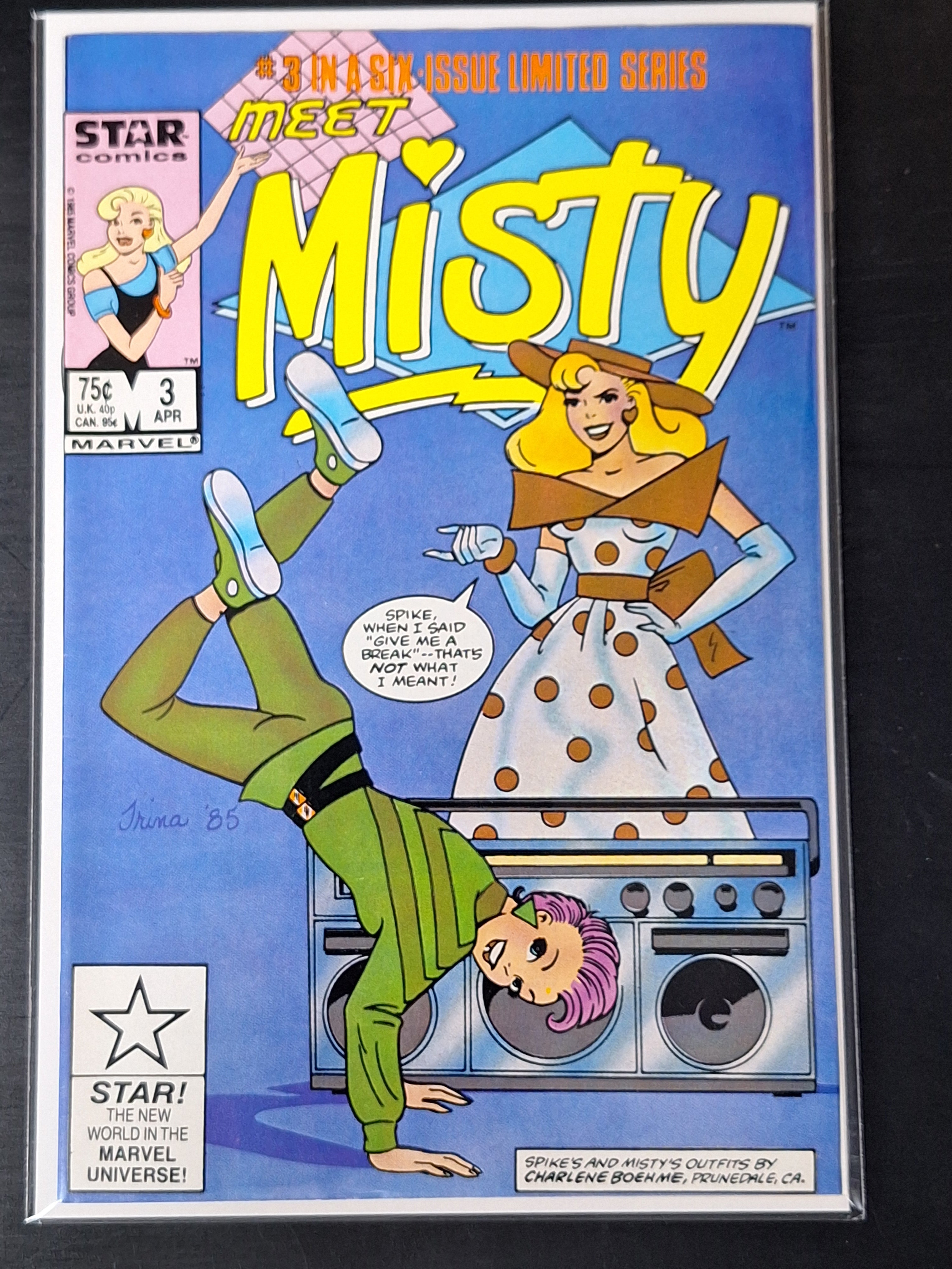 Misty 3 Marvel 1985 Scarce Series