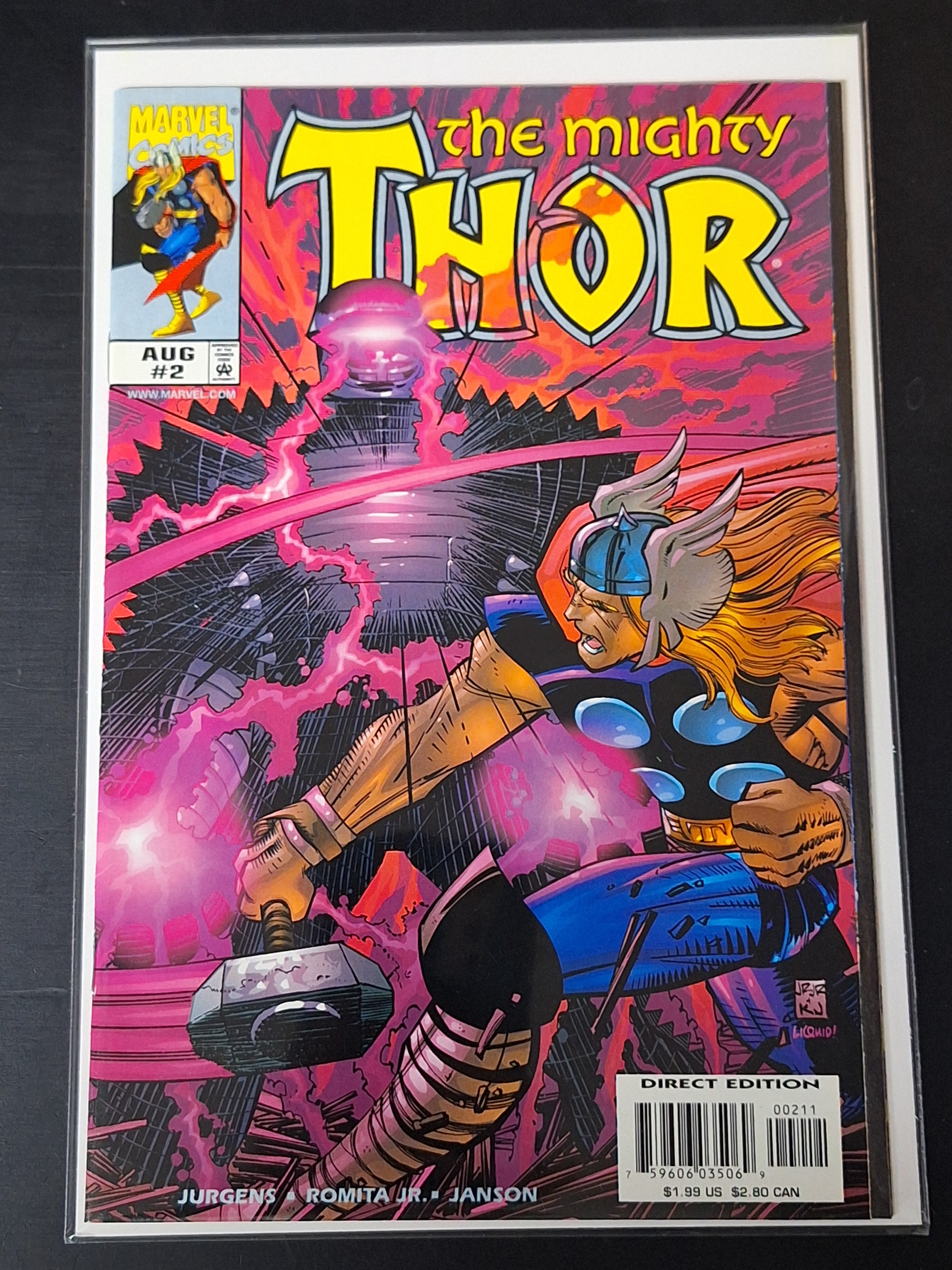 Thor 2 Marvel 1998 John Romita JR