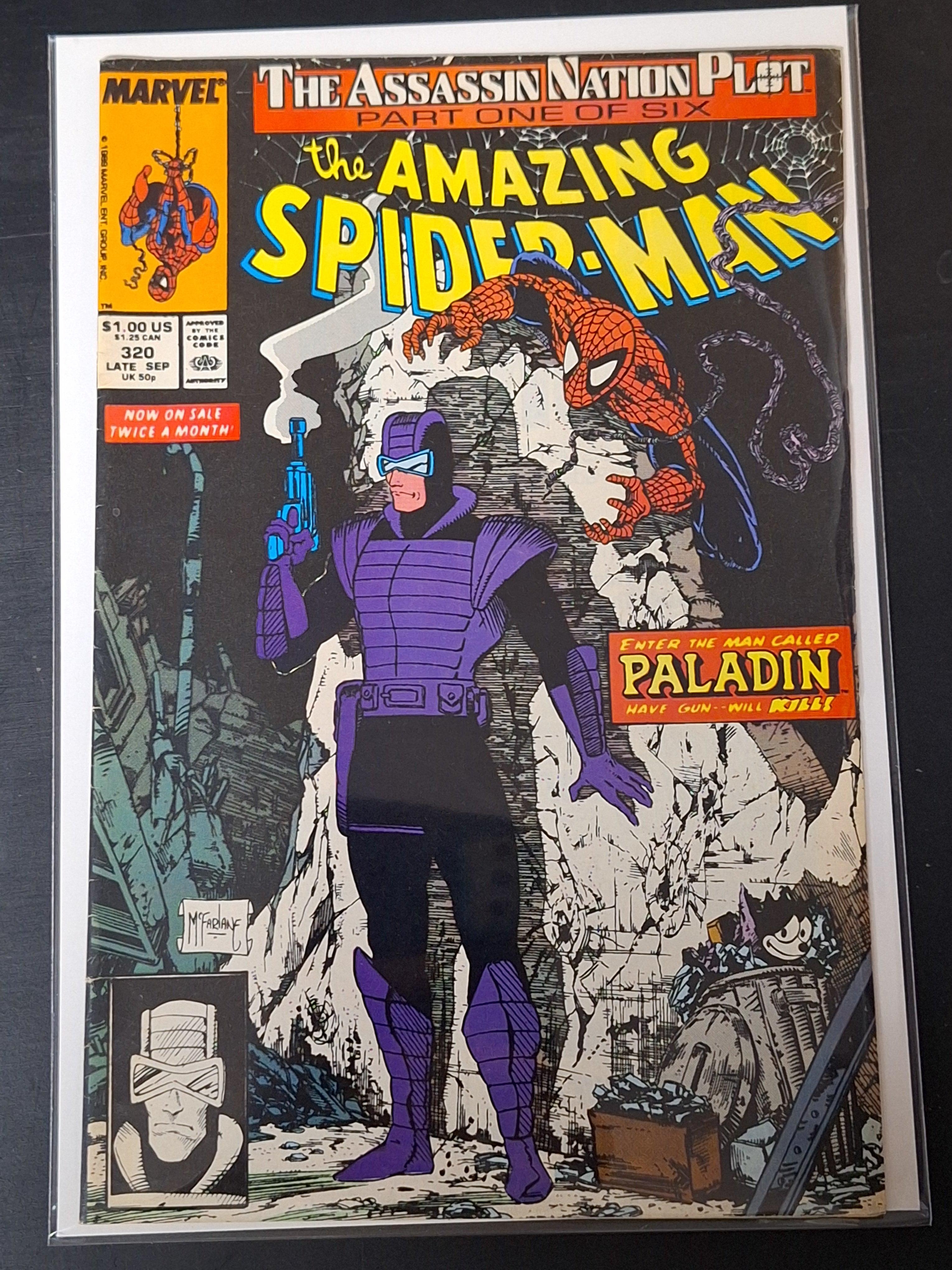 Amazing Spider-Man 320 Marvel 1989 Todd McFarlane Cover & Art