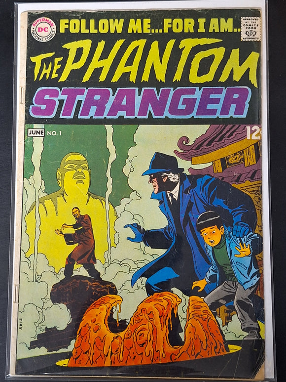 The Phantom Stranger 1 DC 1969 1st App of The Phantom Stranger In The Silver Age