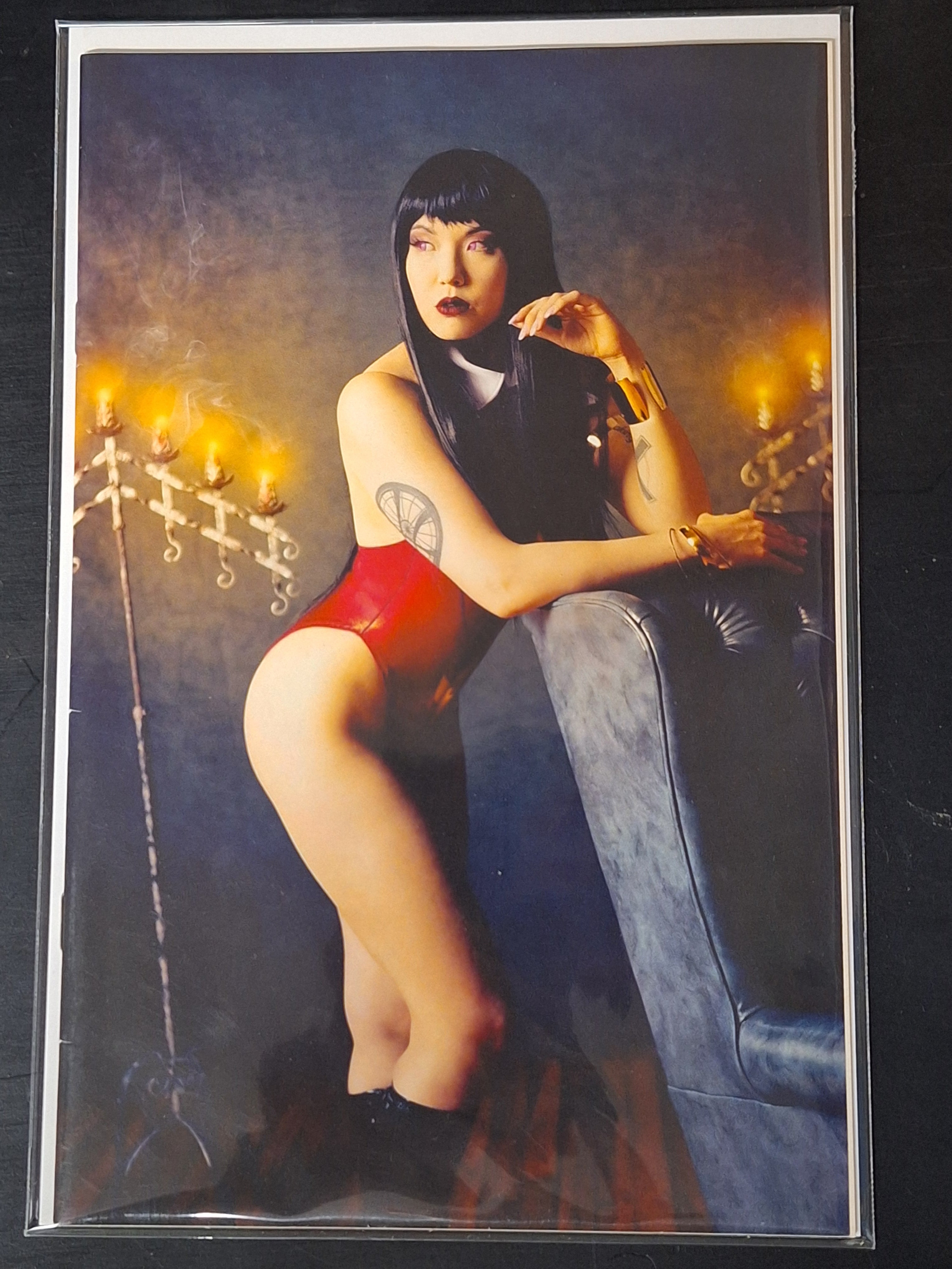 Vampirella Valentine's Day Special Dynamite 2021 1:30 Virgin Cosplay Variant