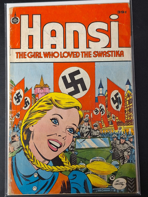 Hansi The Girl Who Loved The Swastika 1 Spire Comics 1976 Very Rare Book