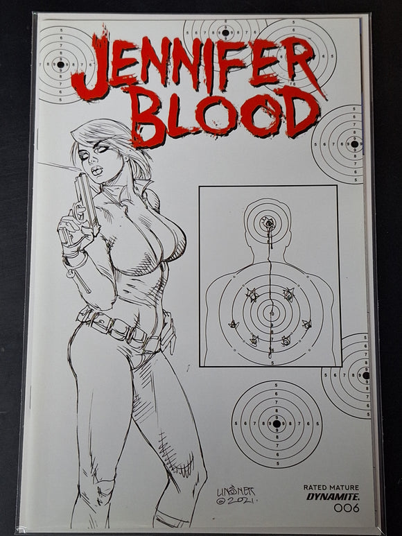 Jennifer Blood 6 Dynamite 2022 1:15 Variant