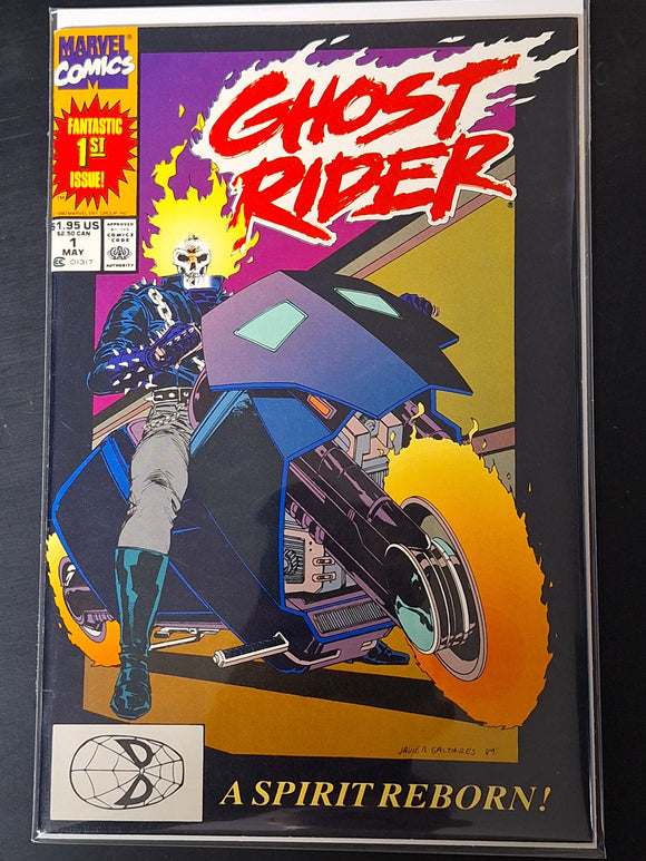 Ghost Rider 1 Marvel 1990 1st App of Danny Ketch
