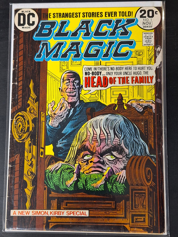 Black Magic 1 DC 1973 Classic Joe Simon & Jack Kirby Horror