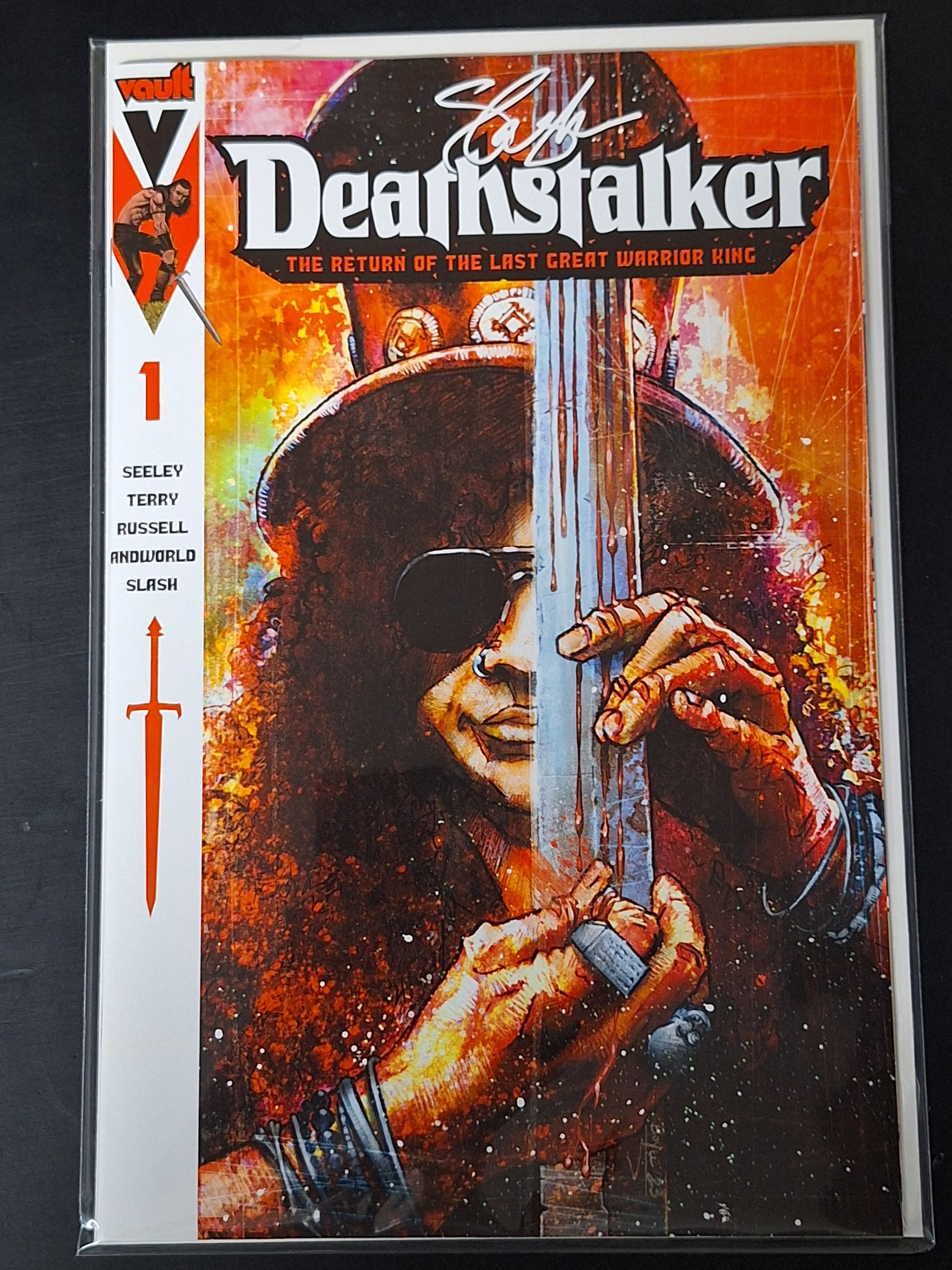 Deathstalker 1 Vault 2024 Cover C Boyle Premium Variant Featuring Slash