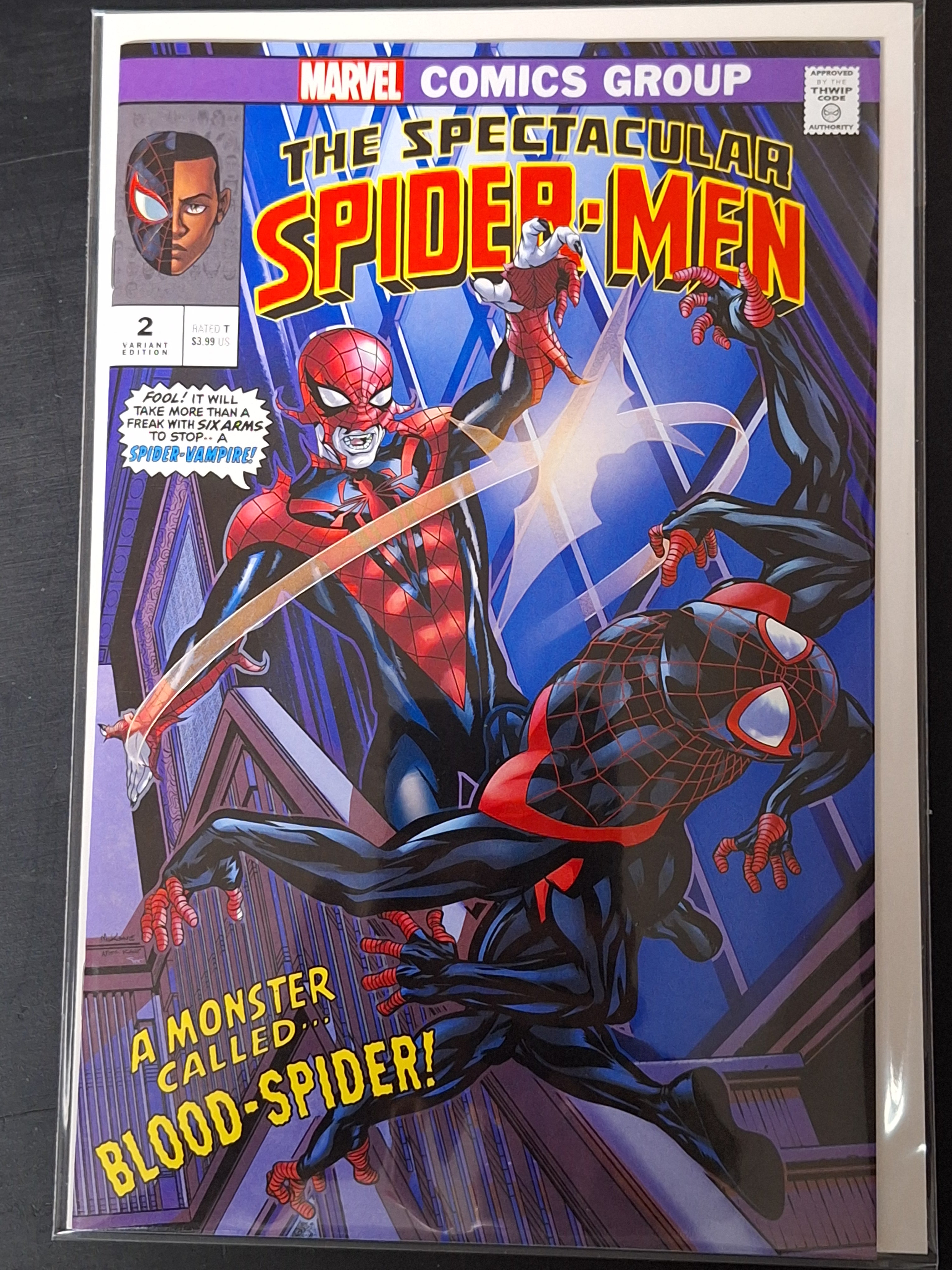 The Spectacular Spider-Men 2 Marvel 2024 Vampire Variant
