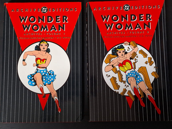 Wonder Woman Archives Volume 1 & 2 DC Archive Hardcover Editions