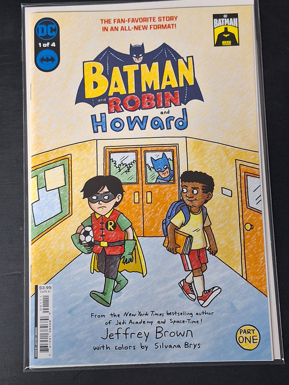 Batman and Robin and Howard 1 DC 2024 Jeffrey Brown
