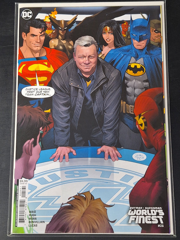 Batman Superman World's Finest 25 DC 2024 William Shatner Variant