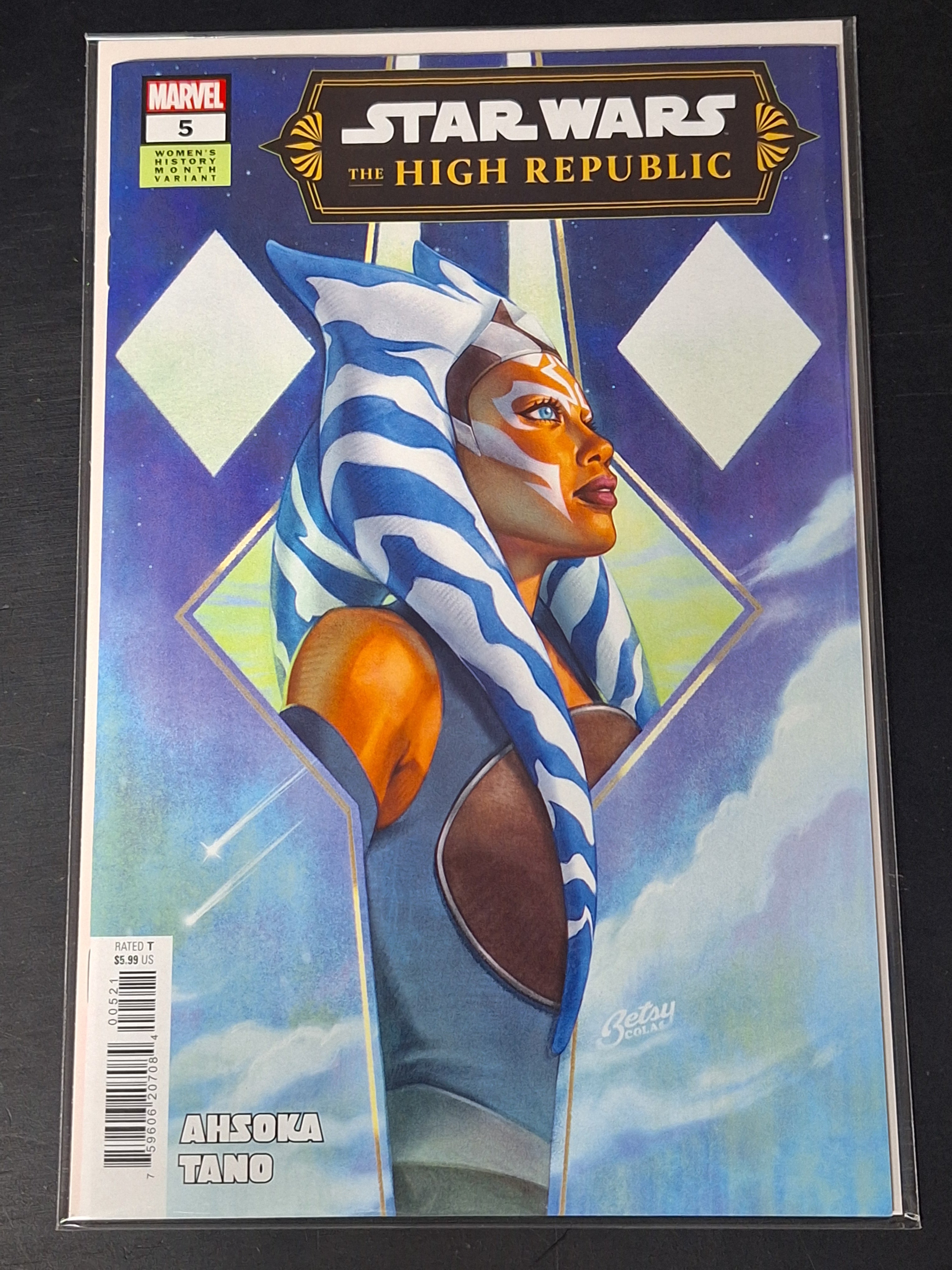 Star Wars The High Republic 5 Marvel 2024 Betsy Cola Women's History Month Variant