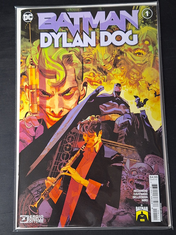 Batman Dylan Dog 1 DC 2024 Cover A