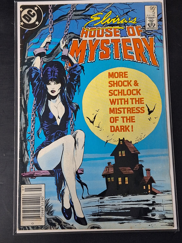 Elvira's House of Mystery 5 DC 1986 CPV
