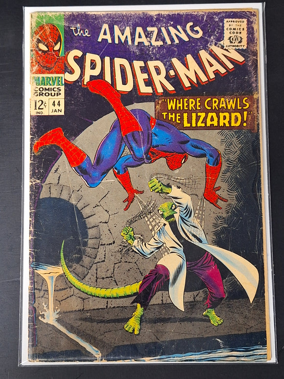 Amazing Spider-Man 44 Marvel 1967 2nd App of The Lizard