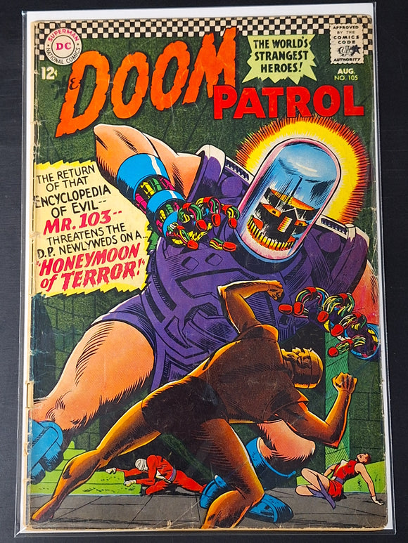Doom Patrol 105 1966 Silver Age
