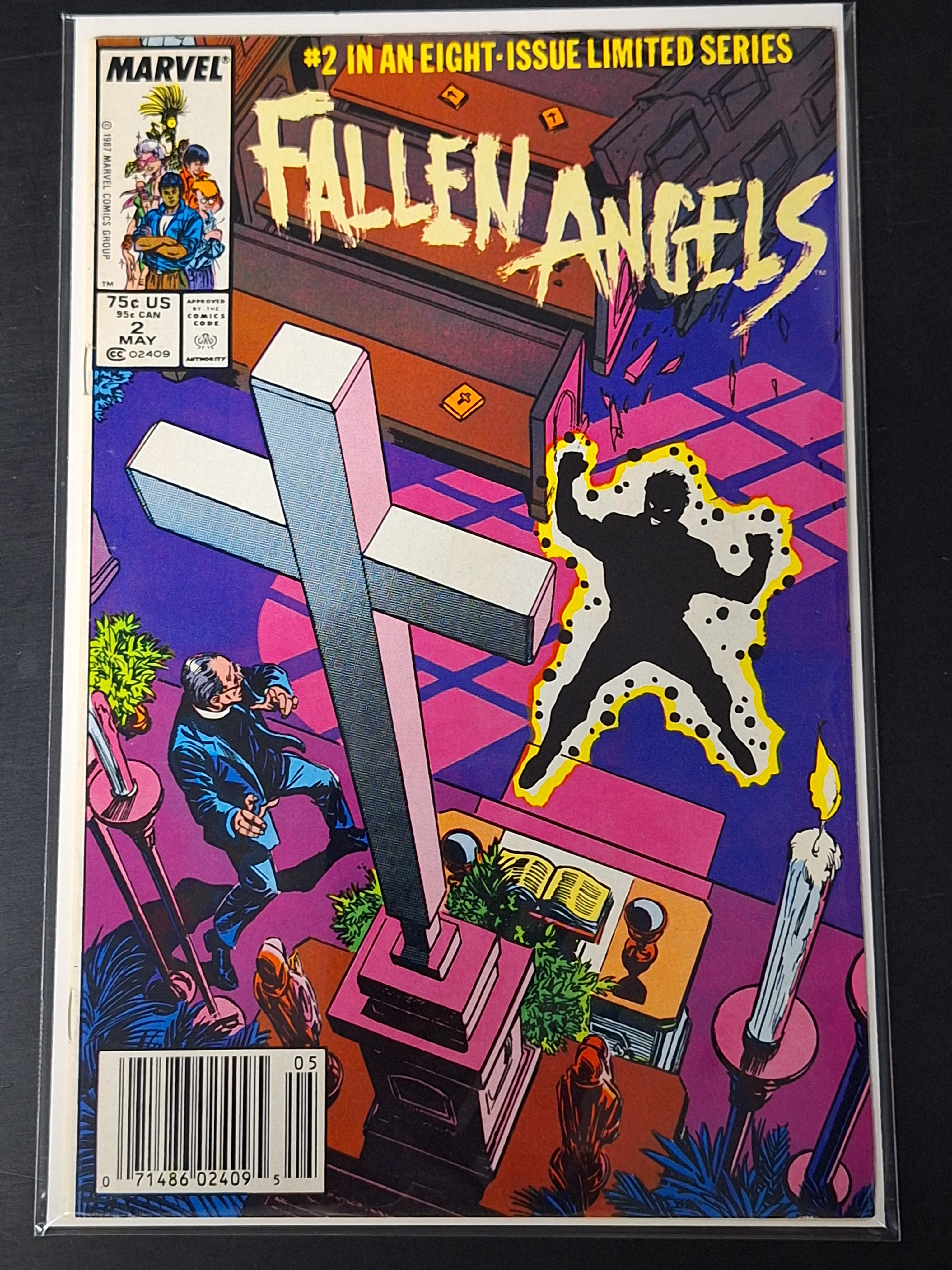 Fallen Angels 2 Marvel 1987 Newsstand Edition