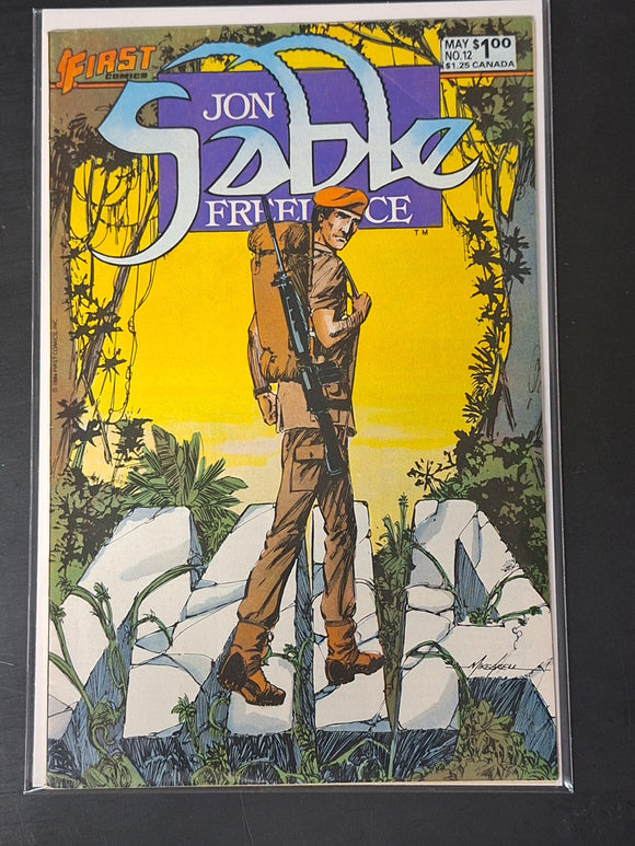 Jon Sable Freelance 12 First Comics 1984