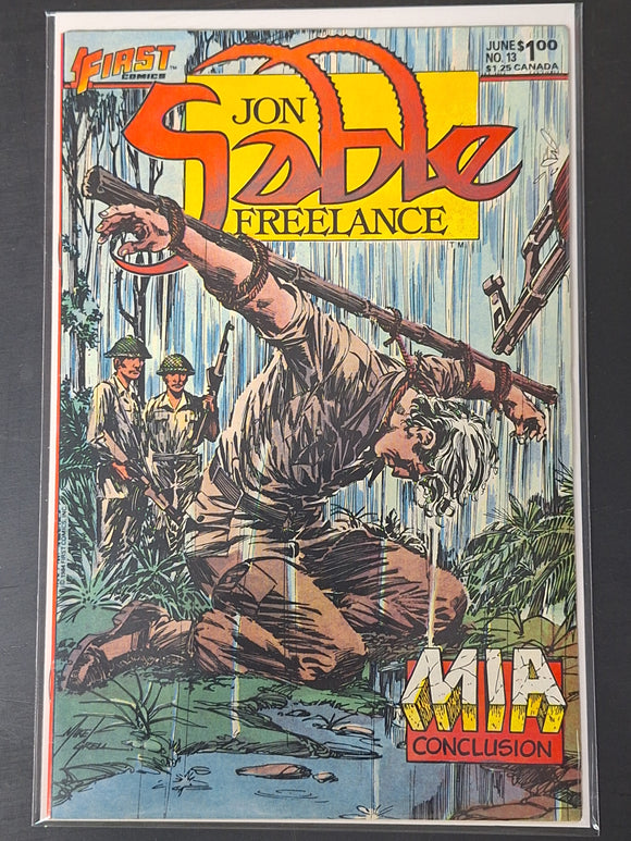 Jon Sable Freelance 13 First Comics 1984