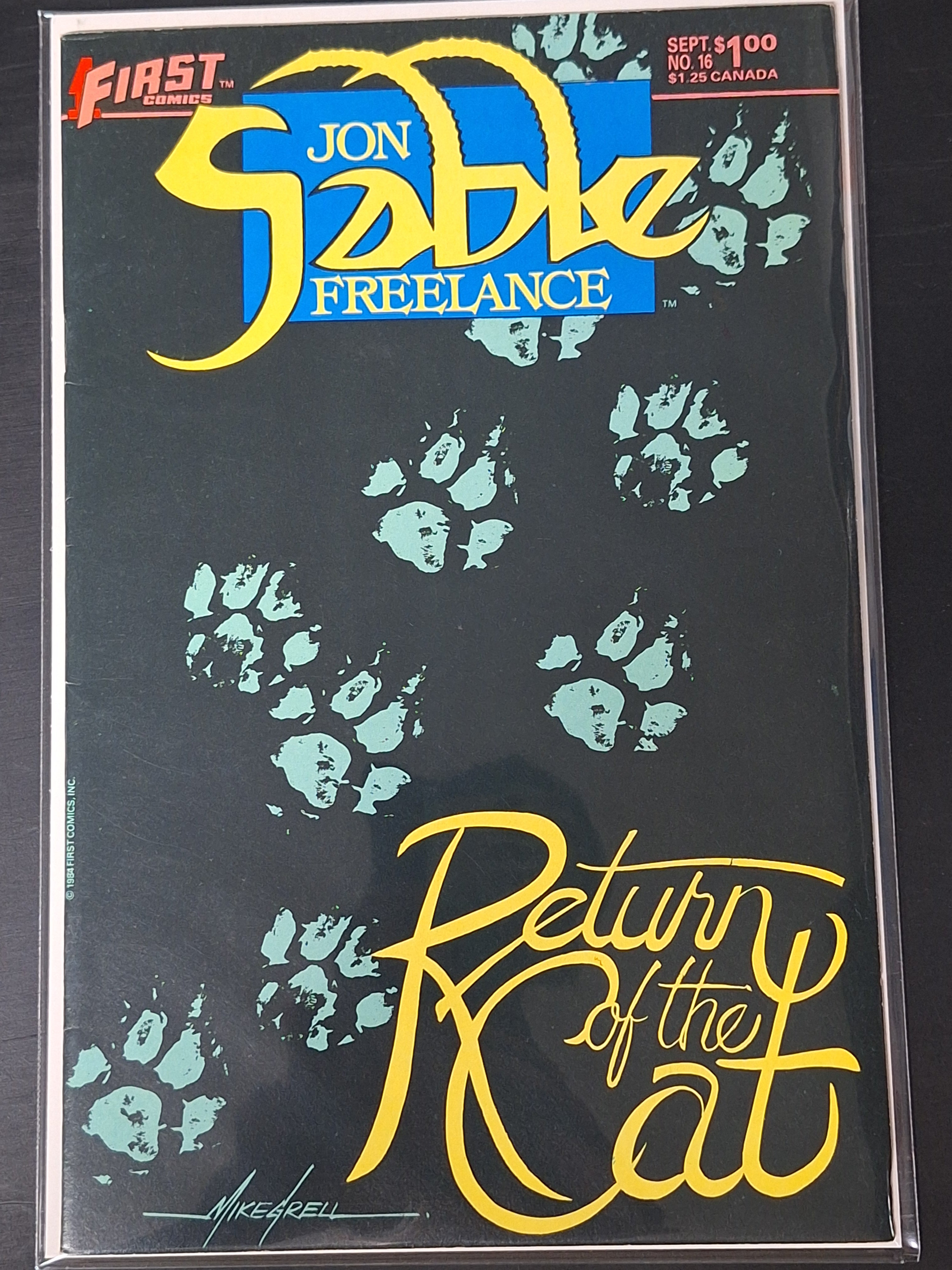 Jon Sable Freelance 16 First Comics 1984
