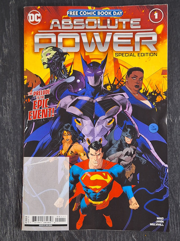 ABSOLUTE POWER SPECIAL EDITION 1 - FREE COMIC BOOK DAY 2024 - FCBD DC