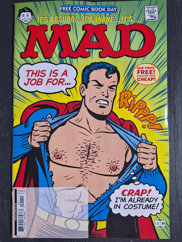 MAD MAGAZINE 1 SPECIAL EDITION - FREE COMIC BOOK DAY 2024 - FCBD MAD / DC