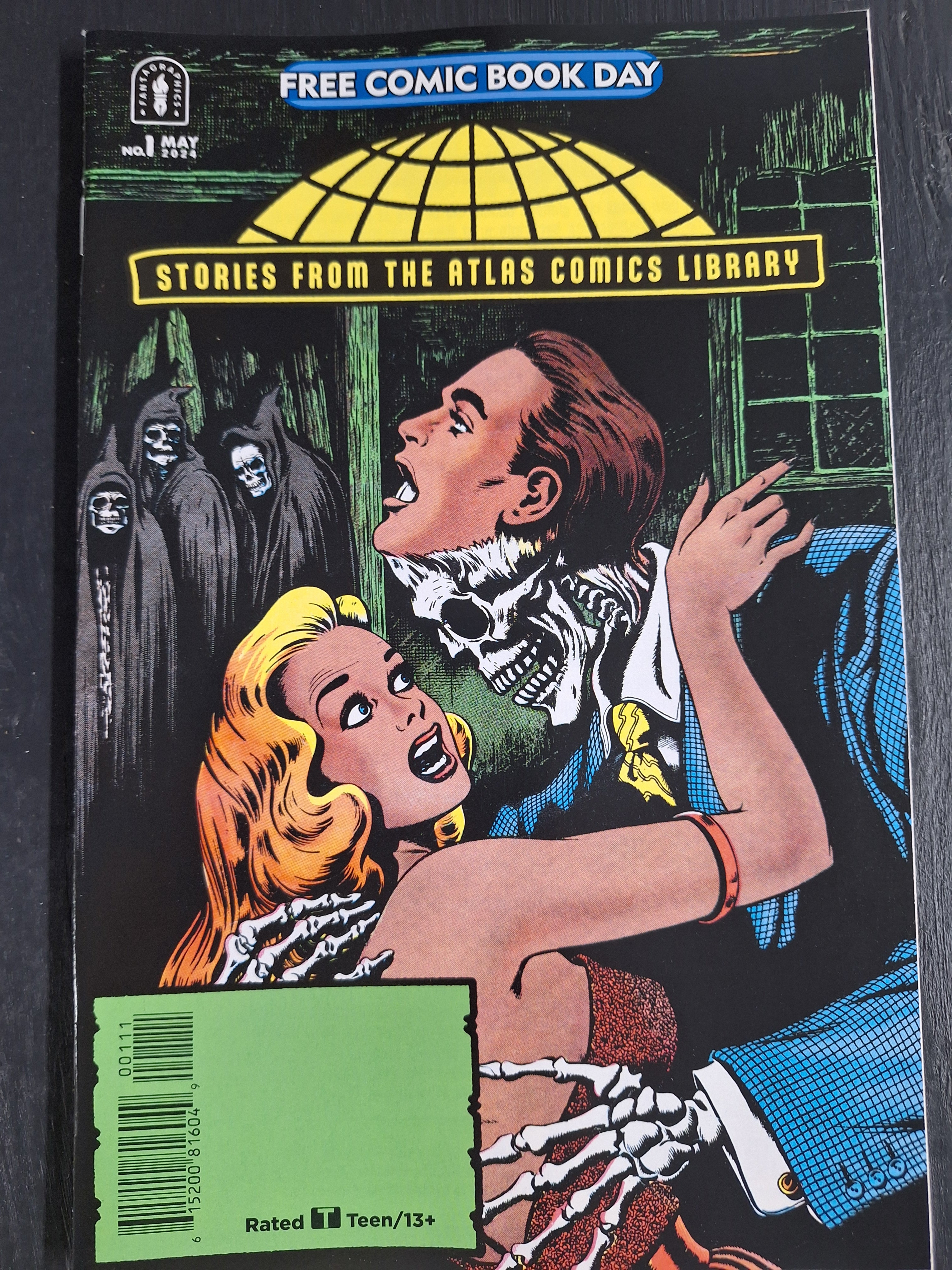 STORIES FROM THE ATLAS COMICS LIBRARY 1 - FREE COMIC BOOK DAY 2024 - FCBD FANTAGRAPHICS