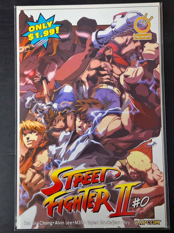 Street Fighter II 0 Udon Comics 2005 Wraparound Cover