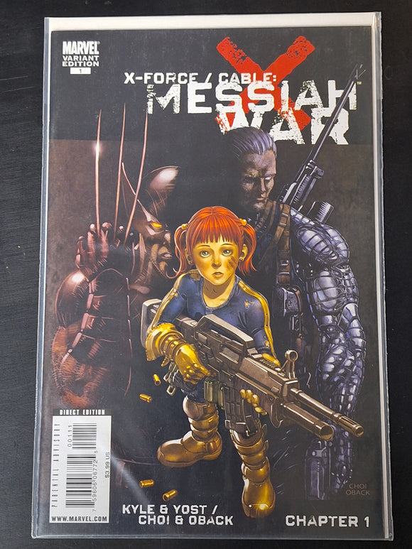 X-Force / Cable: Messiah War 1 Marvel 2009 Mike Choi Variant