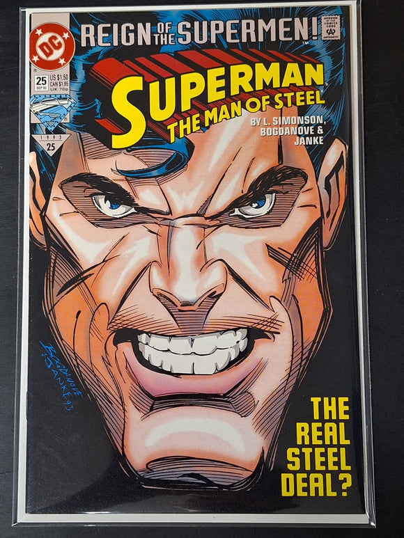 Superman: The Man of Steel 25 DC 1993