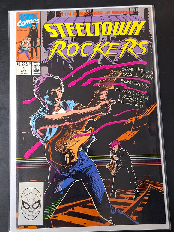 Steeltown Rockers 1 Marvel 1990