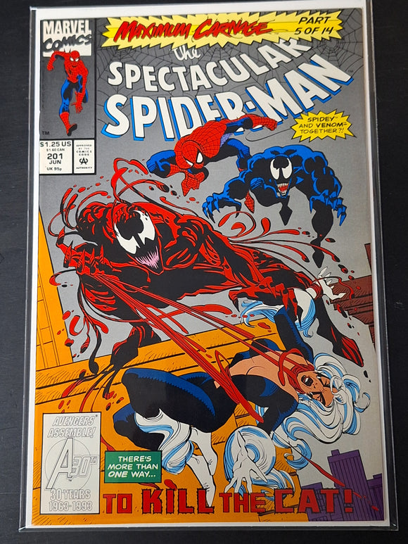 Spectacular Spider-Man 201 Marvel 1993 Maximum Carnage Part 5