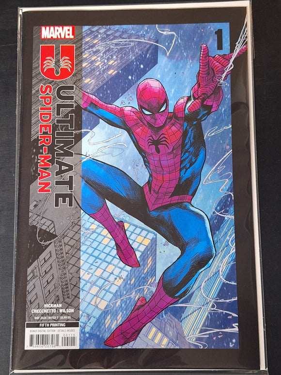 Ultimate Spider-Man 1 Marvel 2024 Fifth Printing