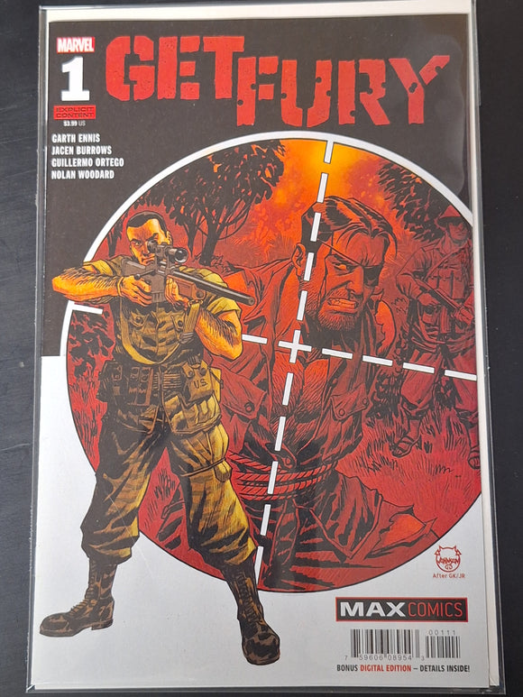 Get Fury 1 Marvel 2024 Cover A Max Comics Explicit Content