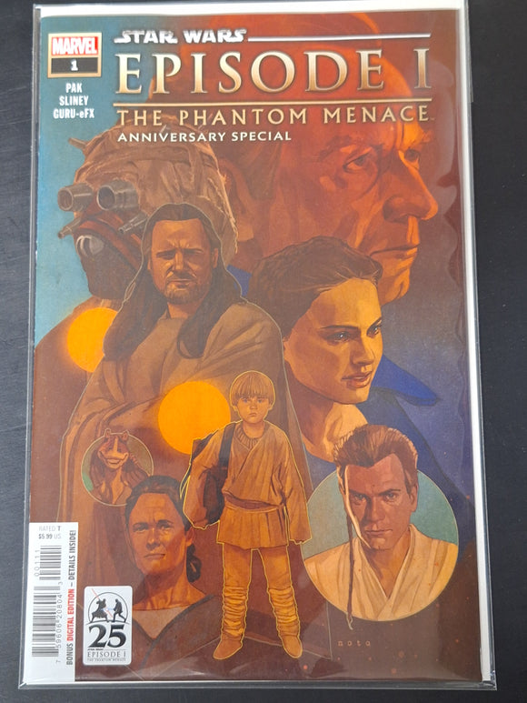 Star Wars Phantom Menace 25th Anniversary Special 1 Marvel 2024 Cover A