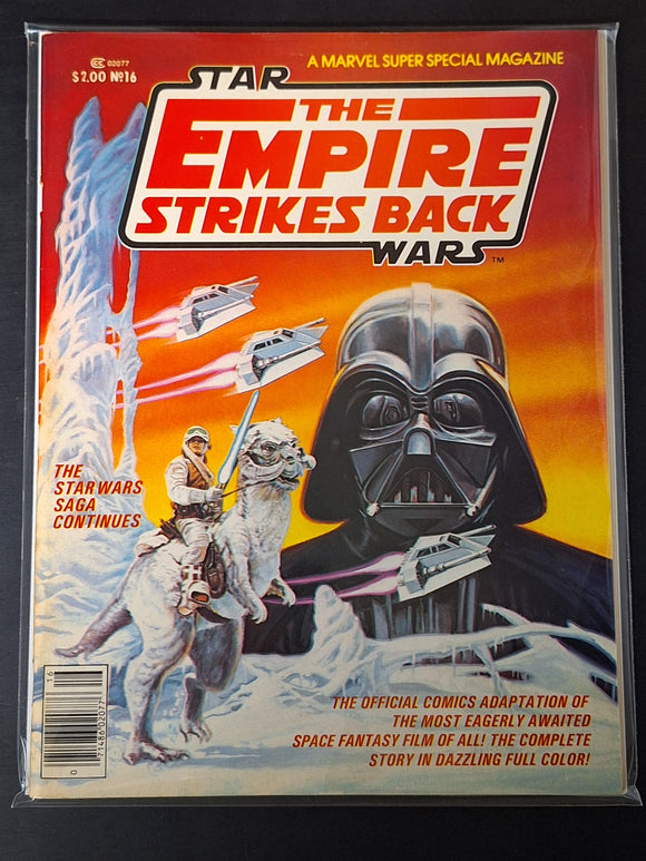 Marvel Super Special 16 Empire Strikes Back 1980 1st Boba Fett