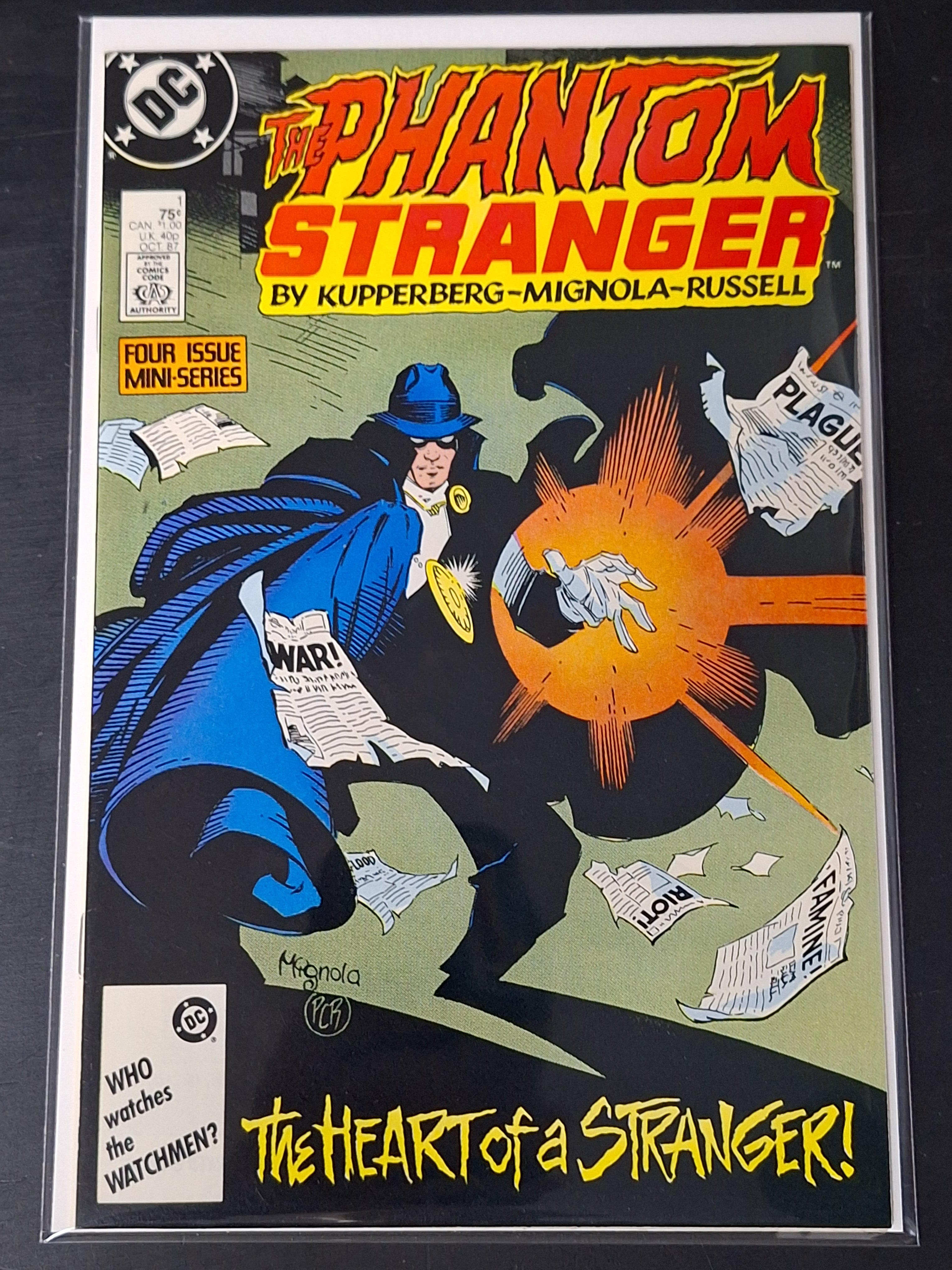 The Phantom Stranger 1 DC 1987 2nd Series, New Origin