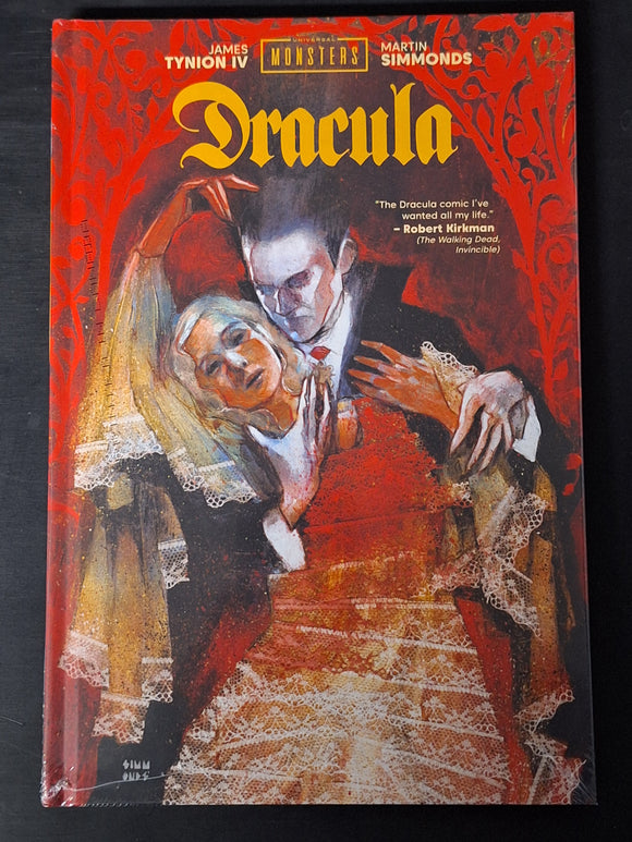 Universal Monsters: Dracula Hardcover Double Signed Tynion & Simmonds