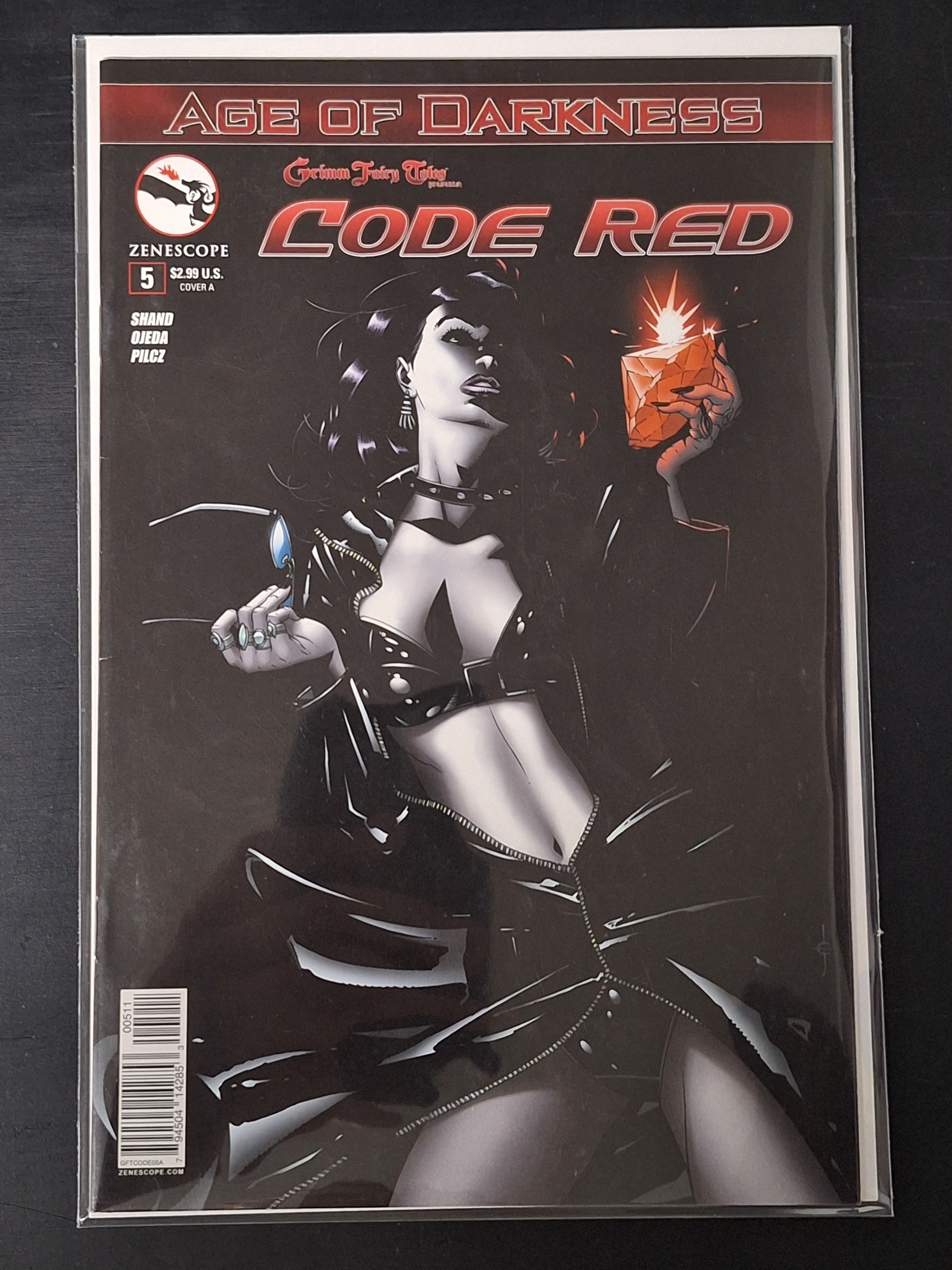 Grimm Fairy Tales Code Red 1-5 Zenescope 2013 Full Set