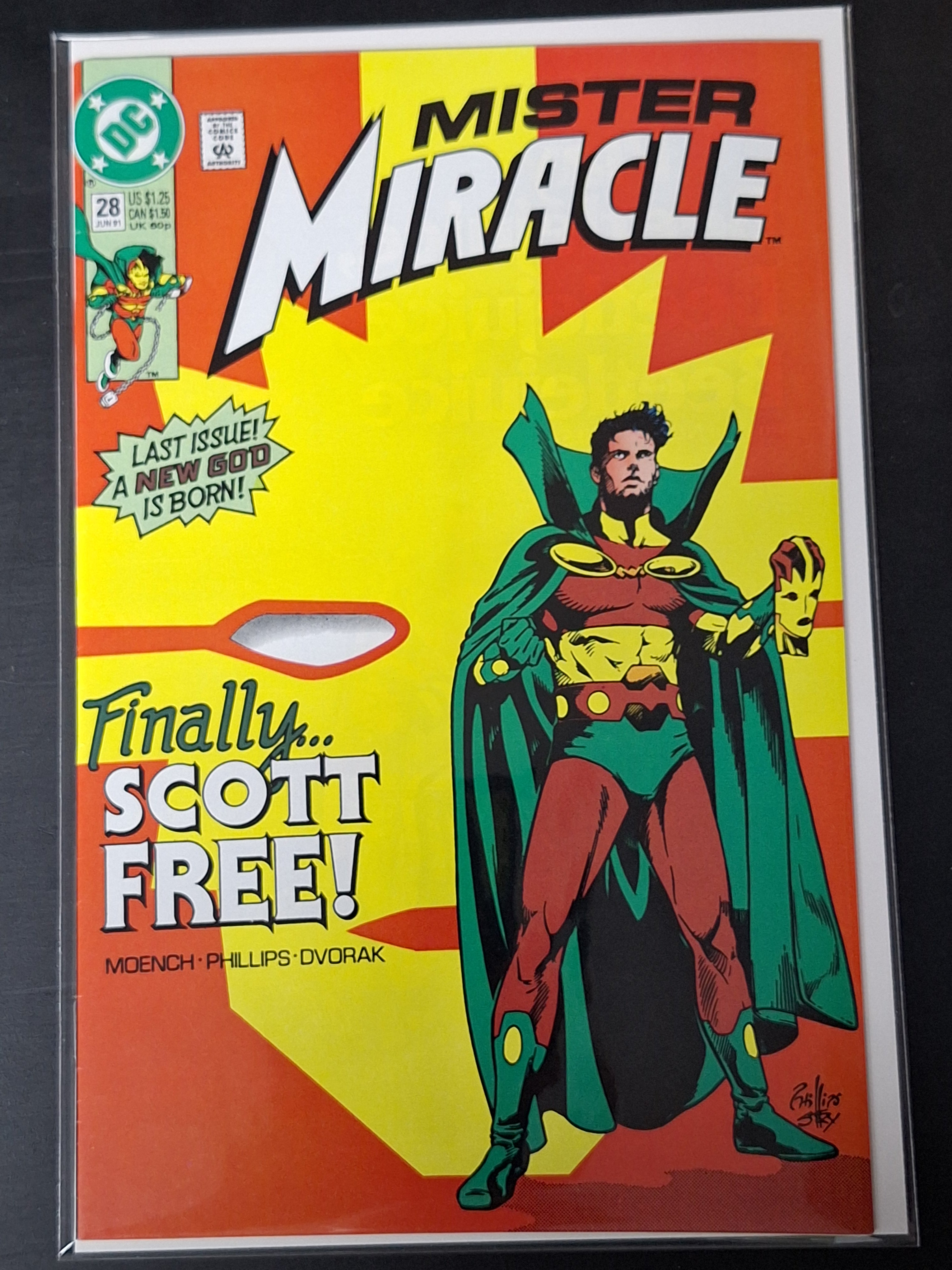 Mister Miracle 28 DC 1991 Final Issue, 1st App of Big Breeda