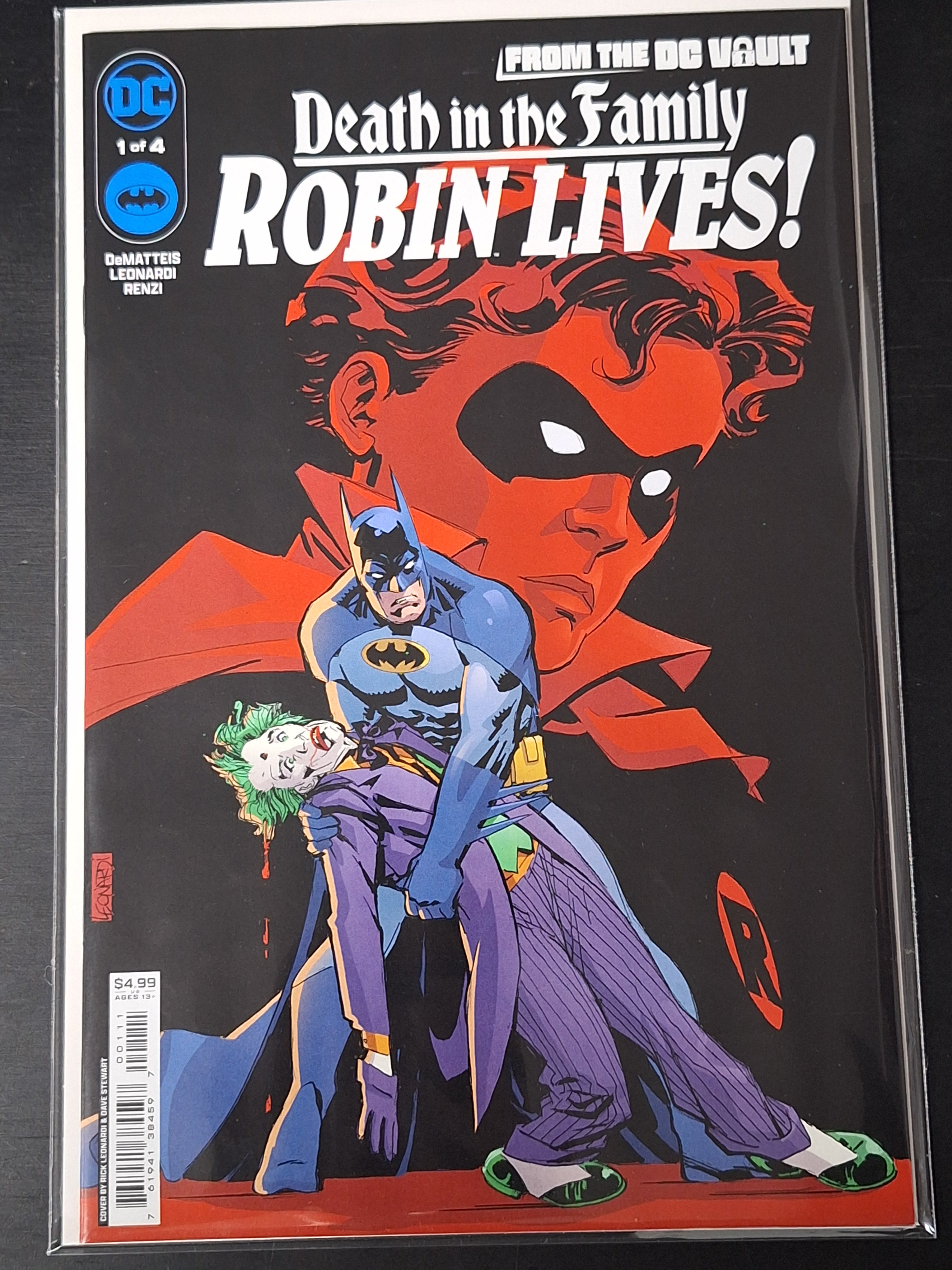 Death In The Family Robin Lives 1 DC 2024 Cover A