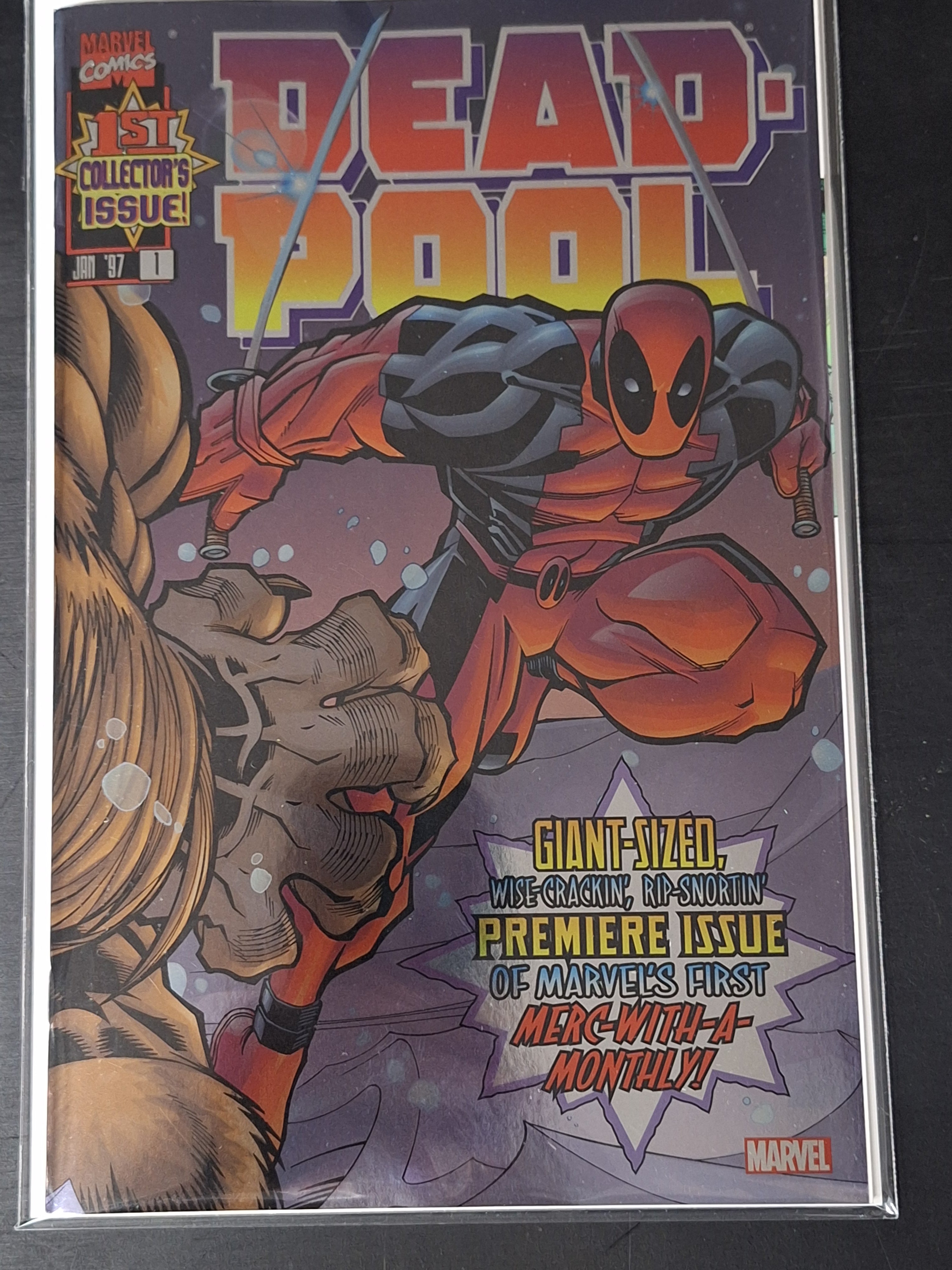 Deadpool 1 Marvel 2024 Facsimile Foil Edition
